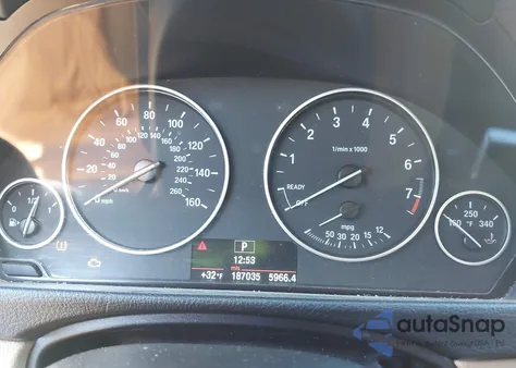 2013 BMW 328I from USA, damaged, VIN WBA3A5C5XDJ462478